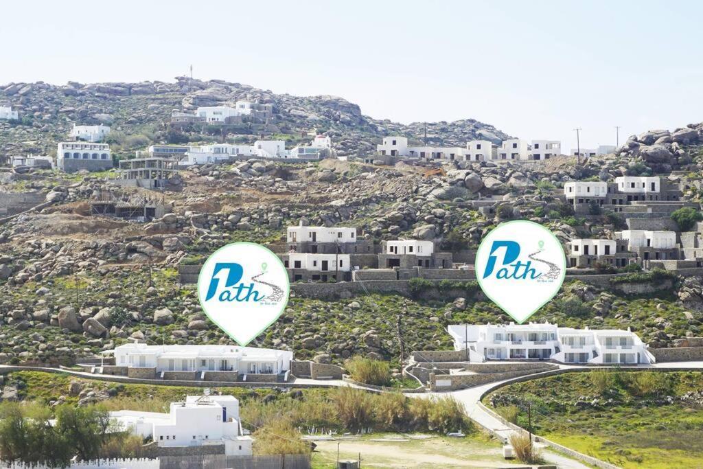 1Path Wave Mykonos Super Paradise Beach House Mykonos Town Exterior foto